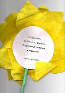 Podziękowania rok 2015