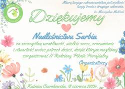 2023_06_18 - Podziękowania 2023 - Rodzinny Piknik Parafialny - Kuźnica Czarnkowska