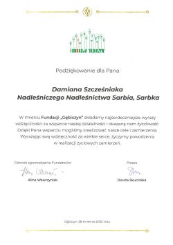 2022_04_28 - Podziękowania 2022 - Fundacja Gębiczyn