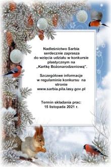 Konkurs plastyczny na kartkę bożonarodzeniową - 2021r.